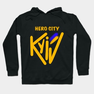 Kyiv. Ukraine hero cities (UHC). Hoodie